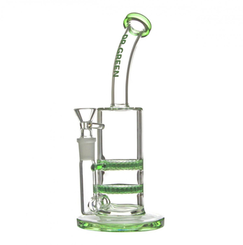 Бонг Dr.Green Double Honeycomb Percolator 2 Дисконт - Уценка - Магазин ТОПовых приборов и аксессуаров для  курения  bongstore.ru